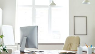 empty desk due to employee absenteeism